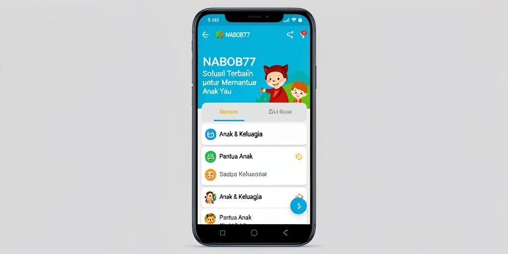 Tampilan antarmuka aplikasi NABOB77 yang menarik dan fungsional.
