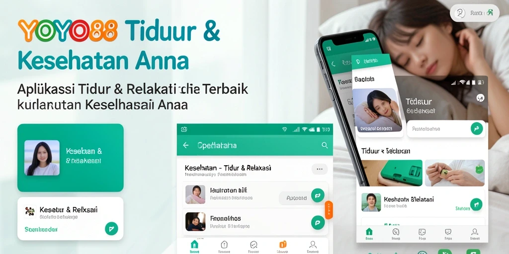 Tampilan antarmuka pengguna YOYO88 yang ramah untuk tidur dan relaksasi.