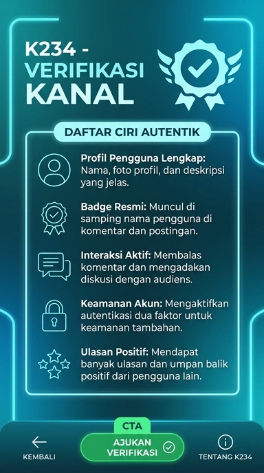 Kanal Resmi k234 untuk Pengguna Android Indonesia
